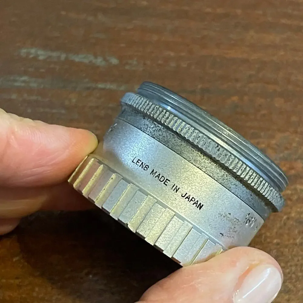 Vintage Perfex Anastigmat 1:4.5 / 7.5mm Enlarger Lens Made in Japan
